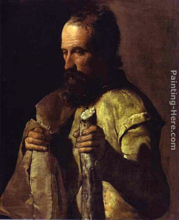 St James the Minor painting - Georges de La Tour St James the Minor art painting